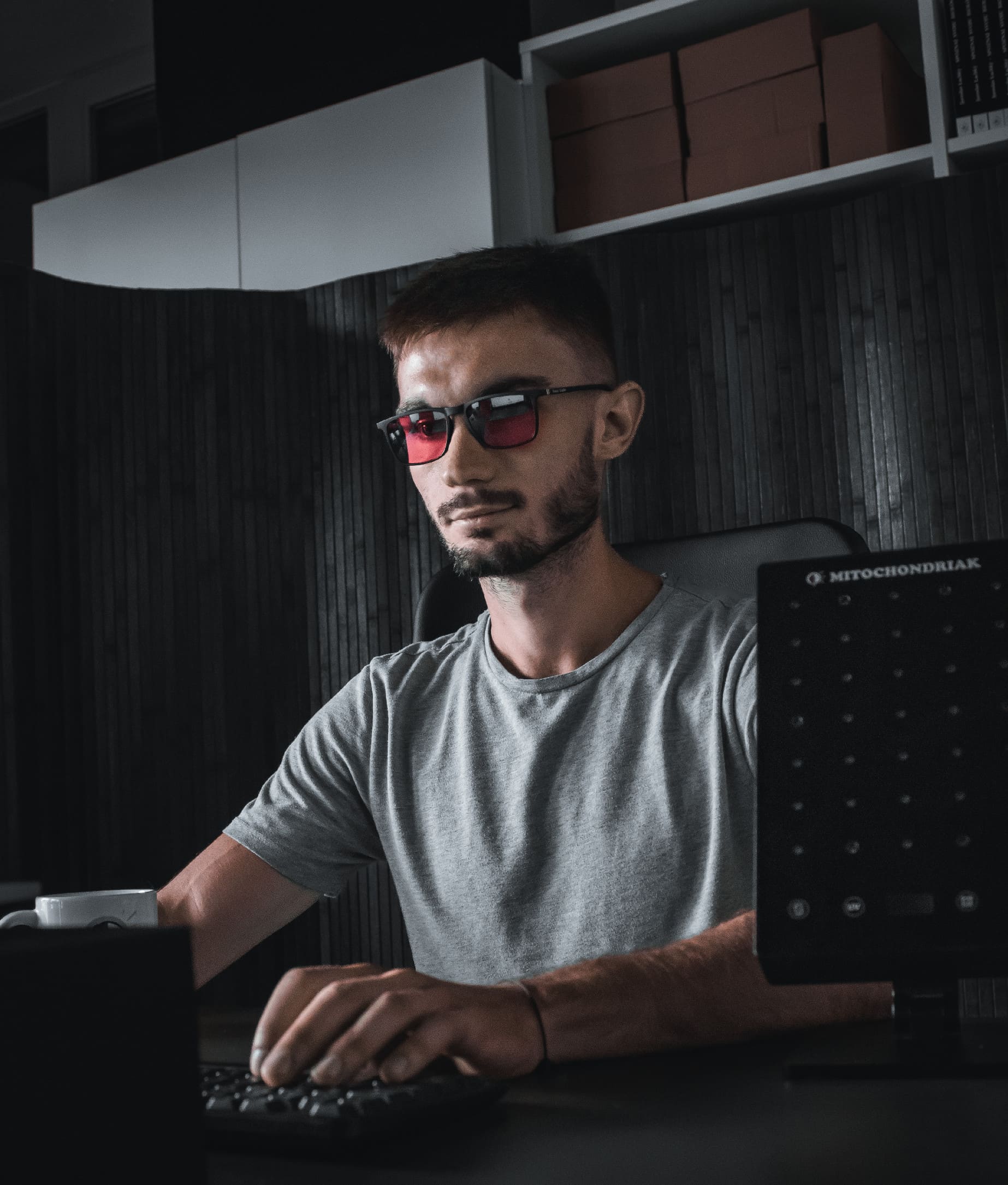 Červené brýle Mitochondriak - blokace modrého světla